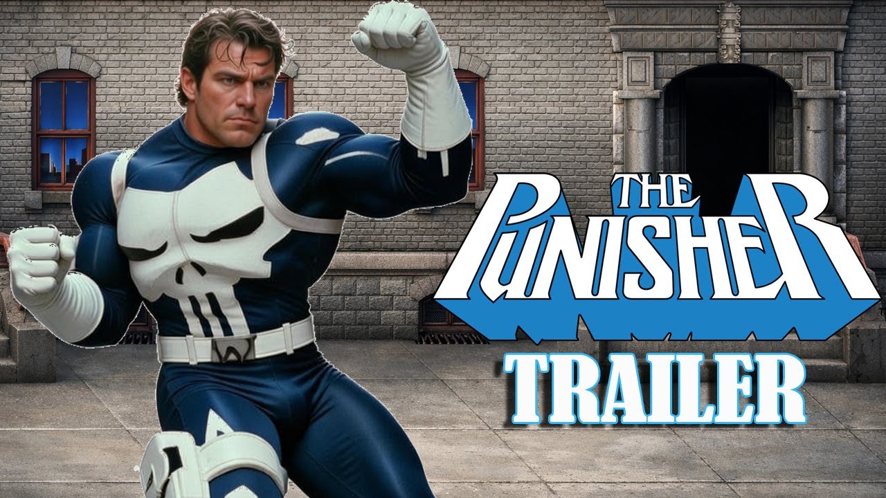 The Punisher Arcade Reimagined by AI as a Brutal 90s Action Movie in 4K
