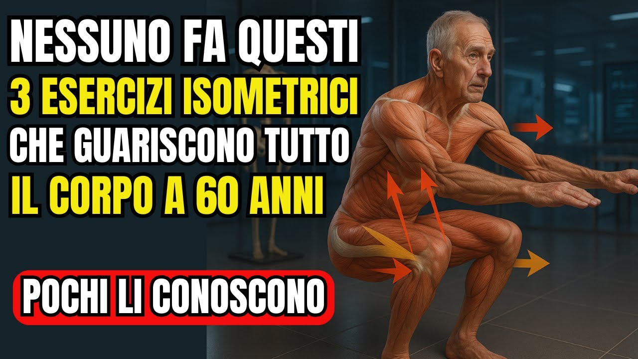 3 Esercizi Isometrici Potenti per Over 60: Recupera Forza ed Equilibrio a Casa...