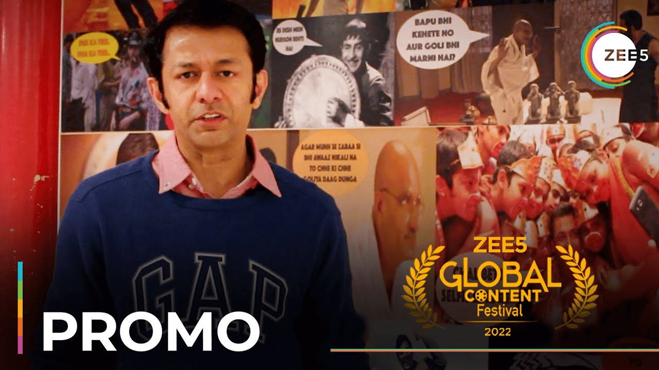 Nilay Dave | Gandhiji My Mentor | ZEE5 Global Content Festival | Taking your Stories to the World