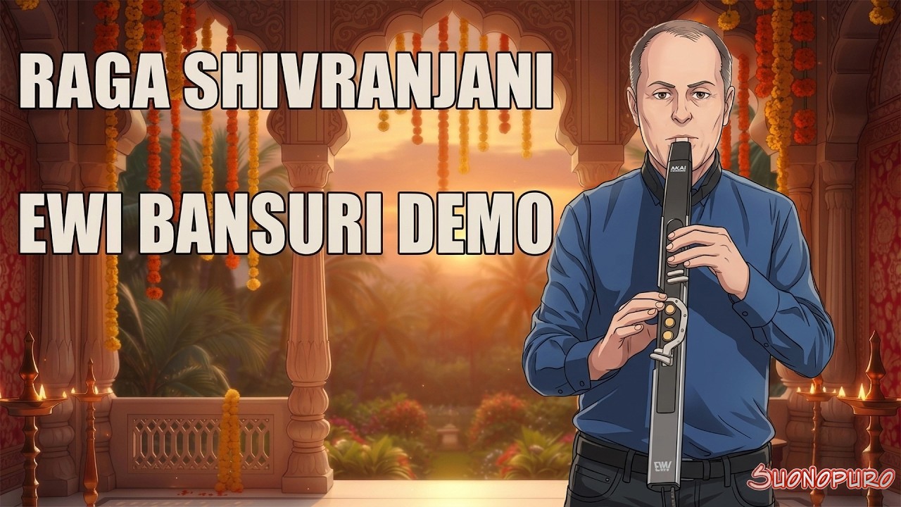 Super Bansuri for Kontakt &ndash; EWI Performance (Raga Shivranjani)