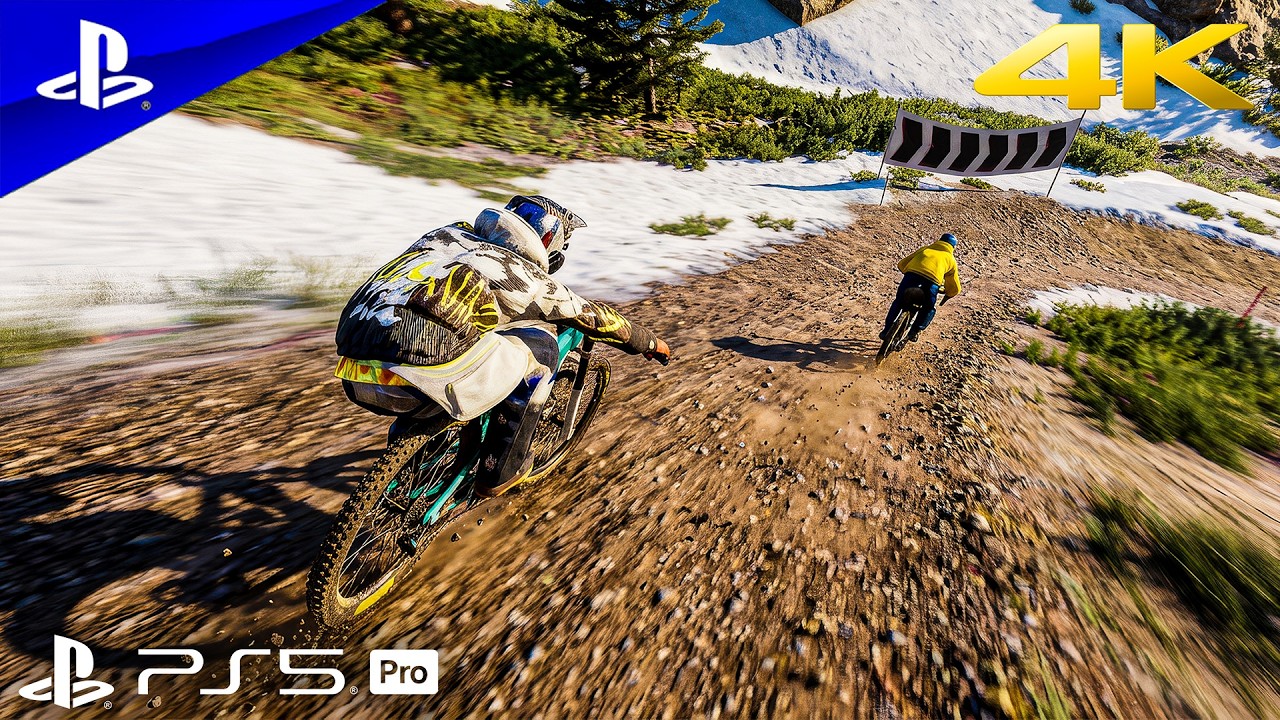 CRAZY Downhill Mountain Bike - Riders Republic - Realistic ULTRA Graphics PS5 Pro [4K 60FPS]