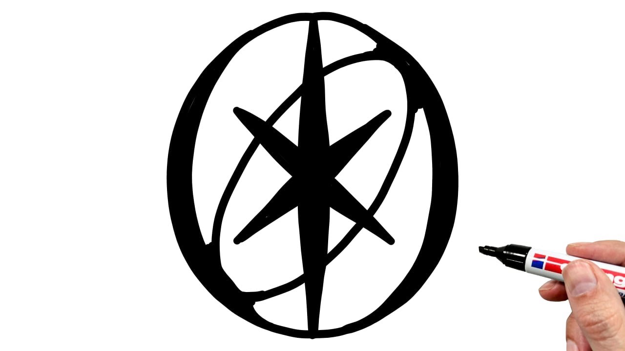 How to Draw the @katseyeworld Logo