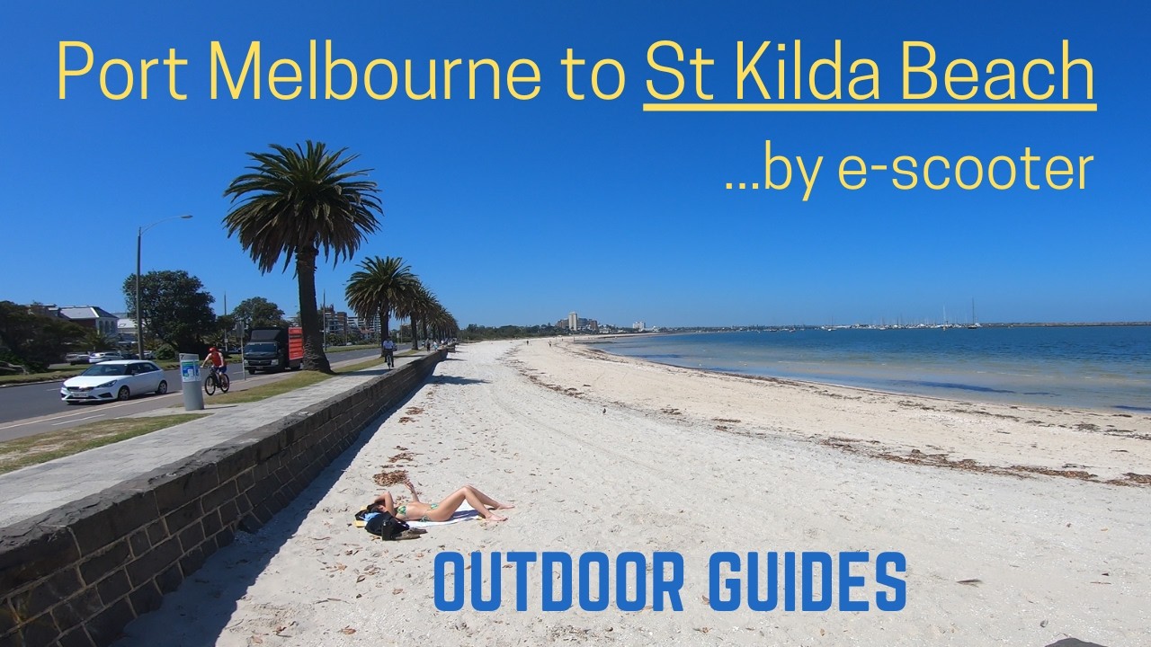 Ride from...Port Melbourne to St Kilda Beach by e-scooter