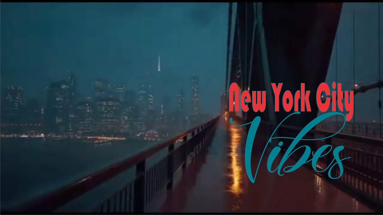 NYC City Inspired Lofi Vibes 🌃 Late Night Drive | Jazz Hip-Hop Instrumental | Relax & Focus