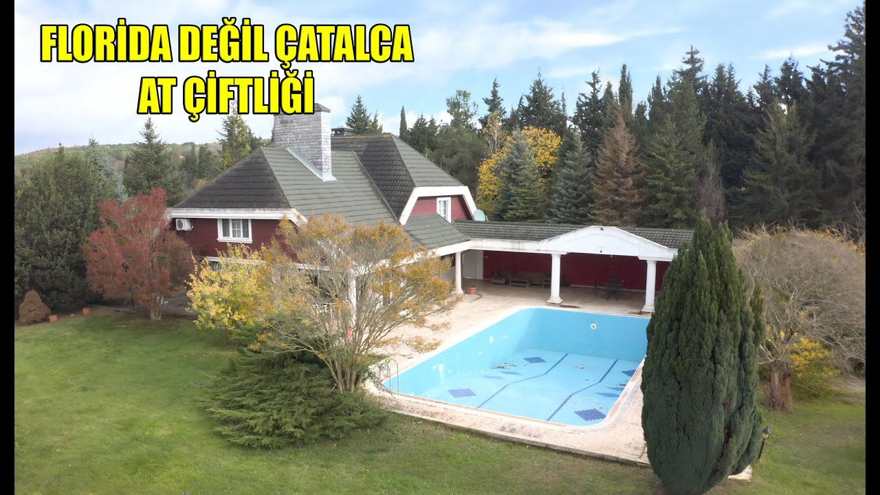 Florida'da Değil, Çatalca'da Muhteşem At Çiftliği