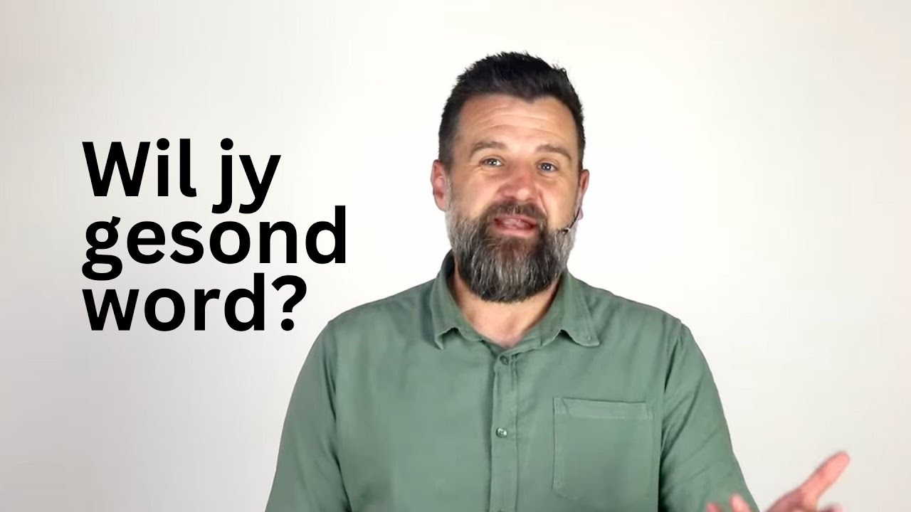 Eden Gemeente Aanlyn: Wil jy gesond word?