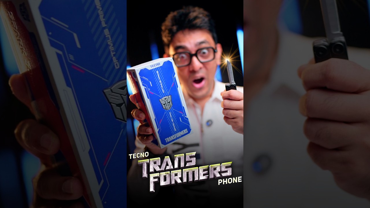 TECNO Spark 30 Pro Optimus Prime Edition Unboxing #smartphone #tech #shorts #tecno #ttp
