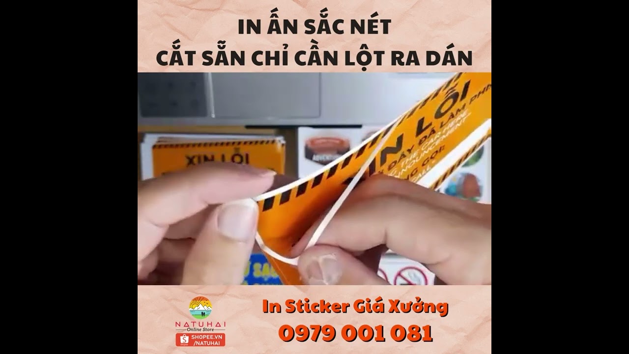Decal Để Lại Số Điện Thoại Khi Đỗ Xe &Ocirc; T&ocirc; | Si&ecirc;u Thị Sticker #7 | Natuhai Store