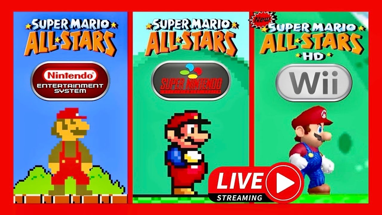 Super Mario All-Stars HD - NES vs. SNES vs. Wii