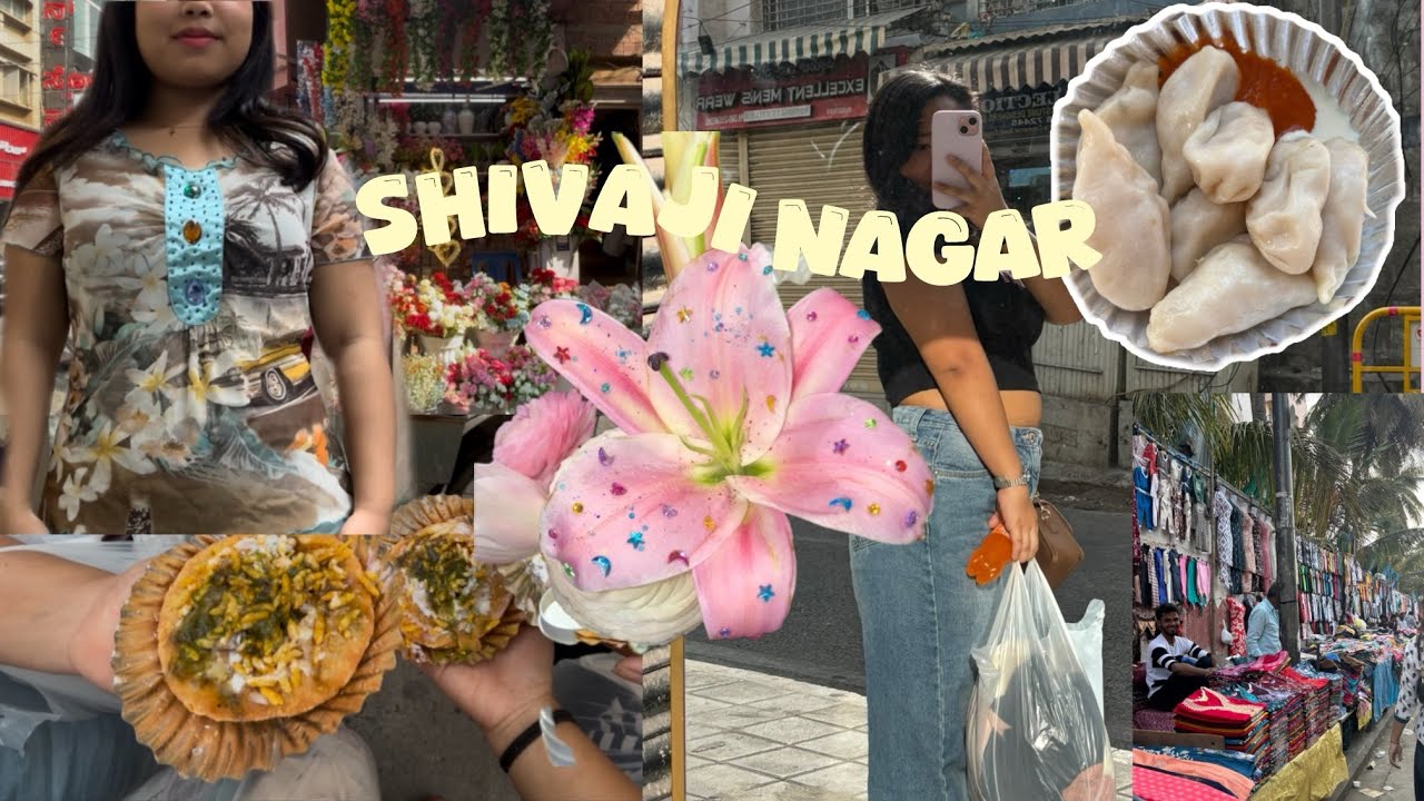 A day in Shivaji Nagar✨🌺🤍 : cheapest , friends ,  street food🍛 ,hostel 