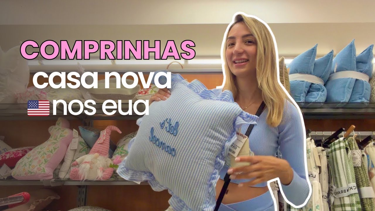 Dia de comprinhas pra casa nova na TJ Maxx | EUA 