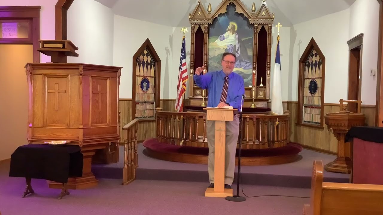 “Questions” Mark 11:27-33, Sunday, Feb. 22, 2026