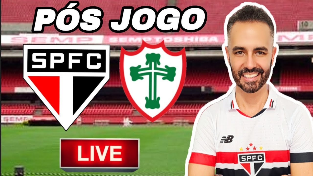 PÓS JOGO SÃO PAULO X  PORTUGUESA AO VIVO | NOTÍCIAS DO SPFC E+