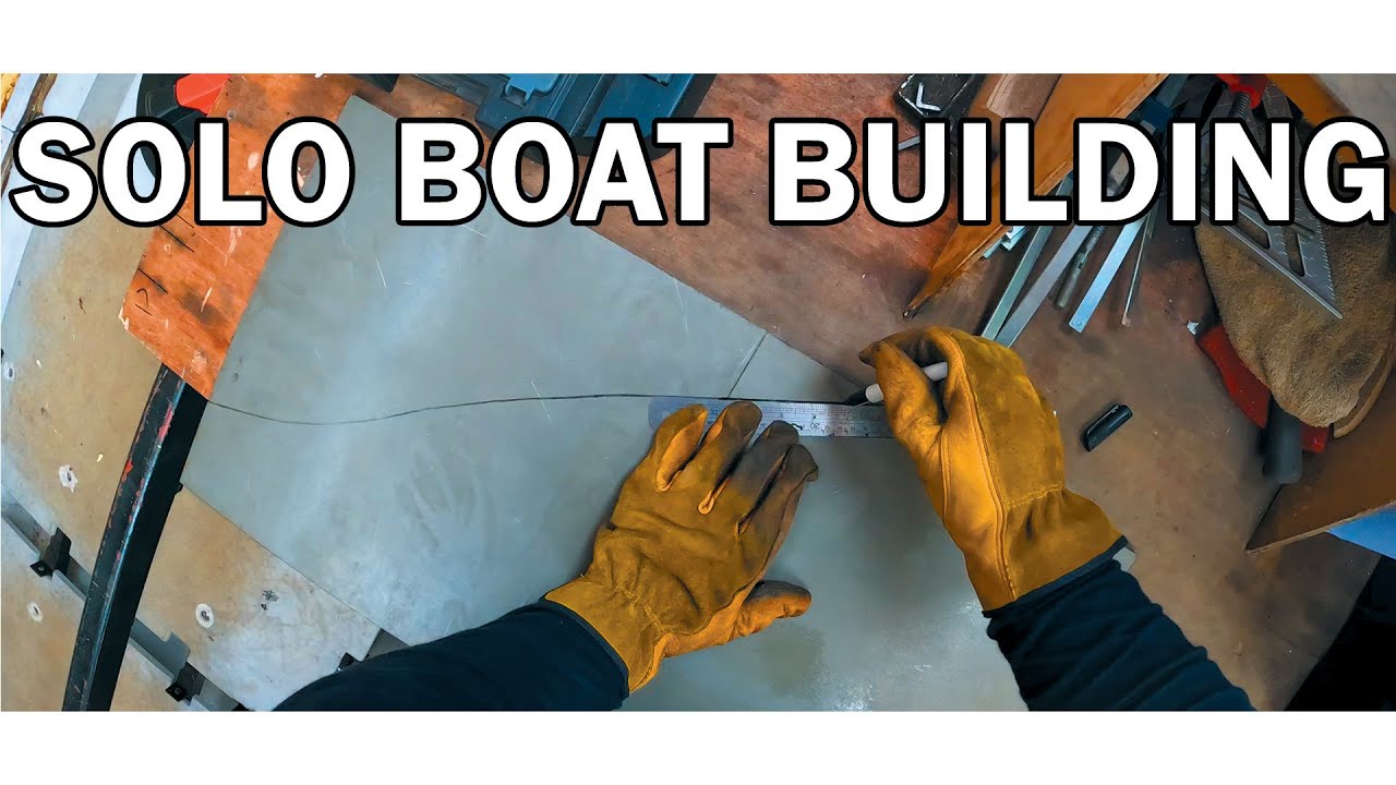 Solo Boat Building : Insulation Fix, Sheer Web & Hull Lining