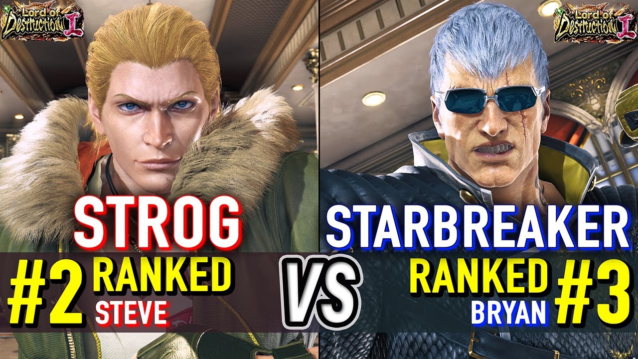 T8 🔥 STROG (#2 Ranked Steve) vs STARBREAKER (#3 Ranked Bryan) 🔥 Tekken 8 High Level Gameplay