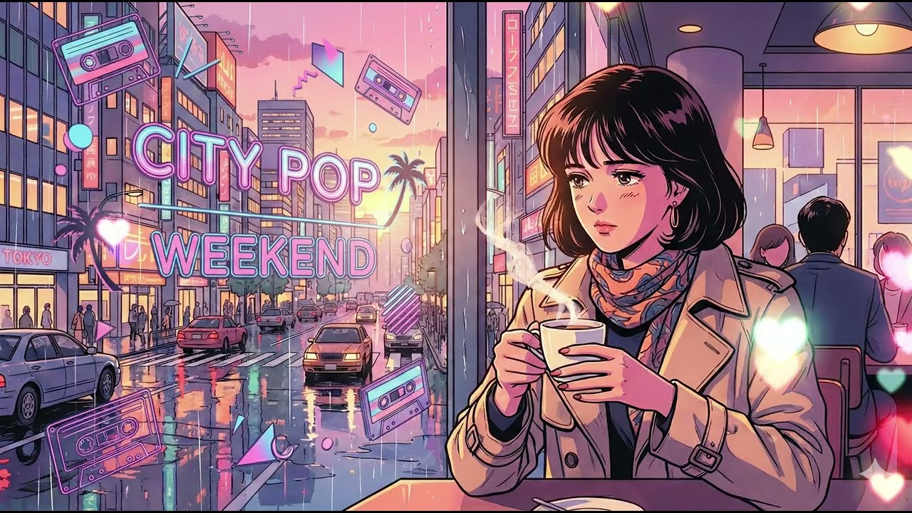 【80s Japanese City Pop】街中の交差点　君の影を追いかけるPlayList