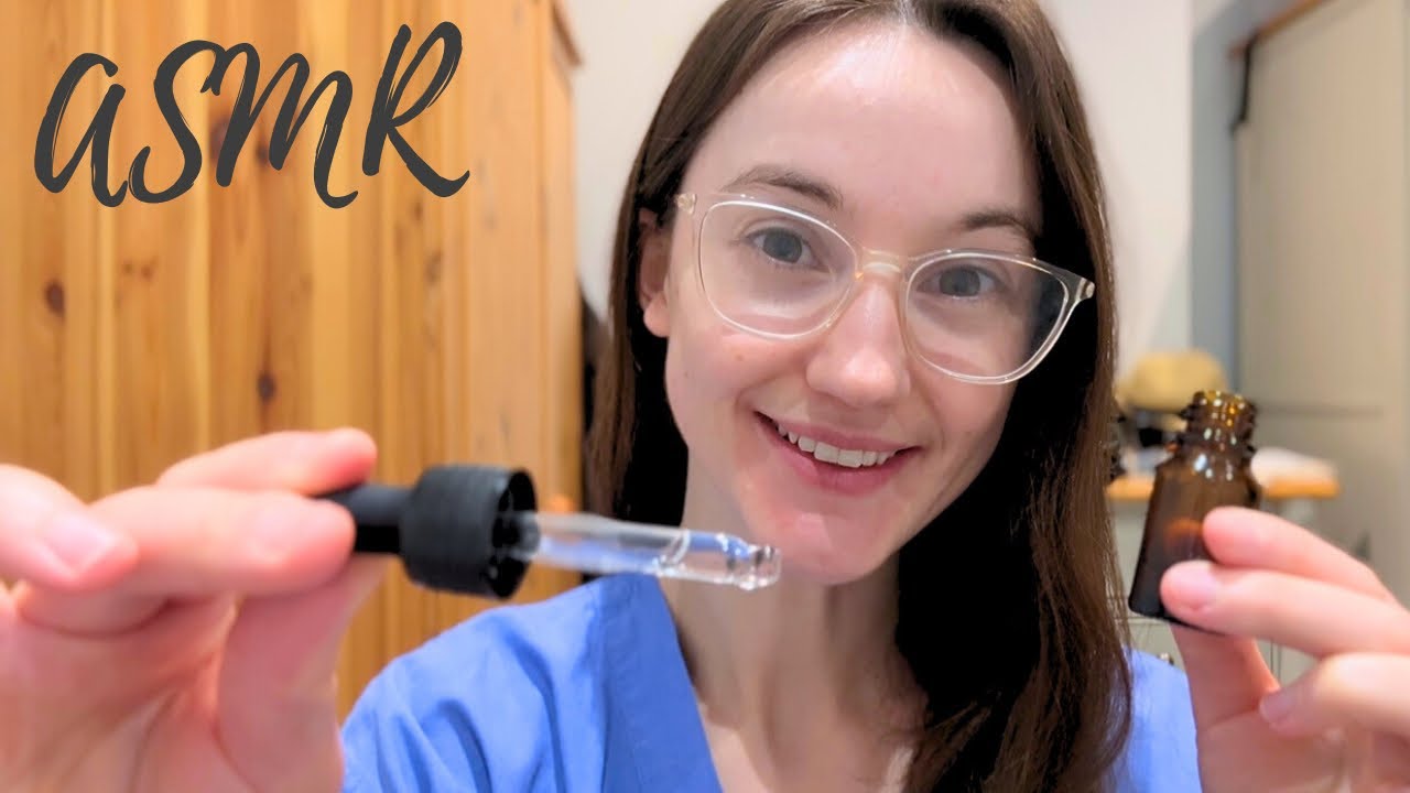 ASMR Most Gentle Cranial Nerve Exam During A Thunderstorm ⛈️ (Realistic)