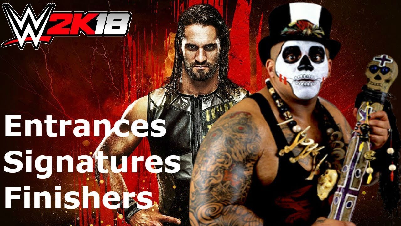WWE 2K18 Papa Shango: Entrance/Signatures/Finishers