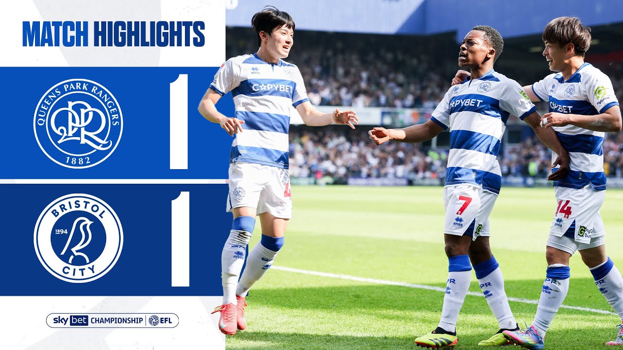 DEMBELE STRIKES IN ROBINS DRAW | Match Highlights | QPR 1-1 Bristol City