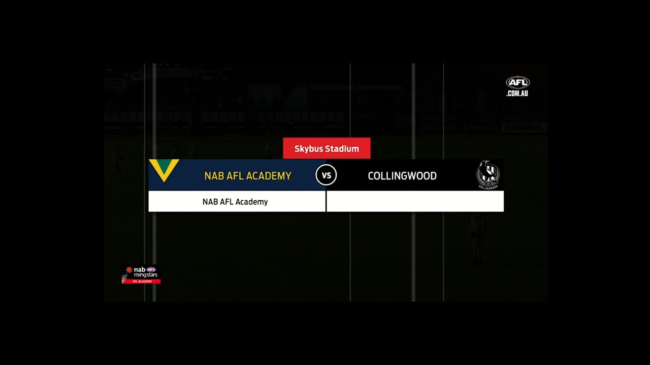 #7 George Wardlaw - AIS v Collingwood VFL