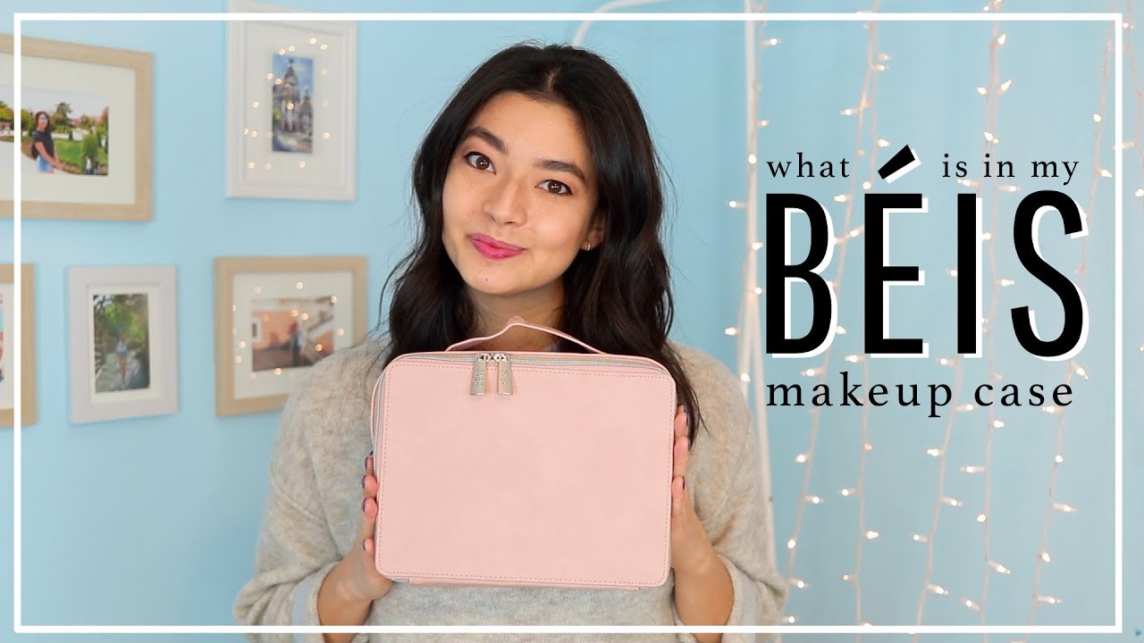 BEIS MAKEUP CASE // WHAT I PACKED FOR PARIS //  JOANNA