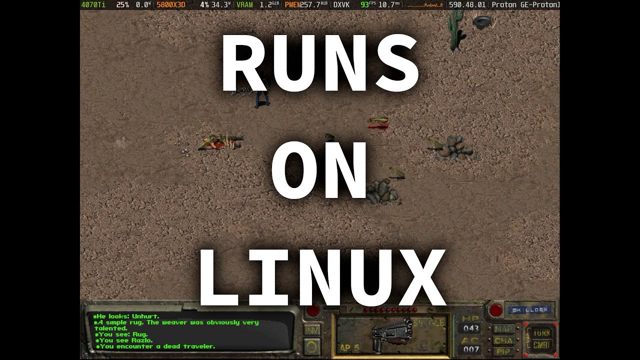 Fallout Runs on Linux