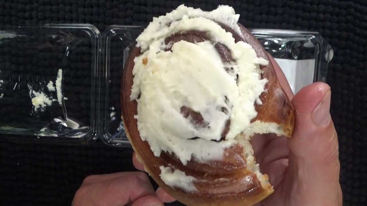 ASMR - Whispering While Eating Two Caramel Scrolls - Australian Content