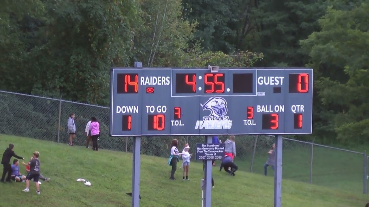 Tamaqua vs  Schuylkill Haven 2019 Varsity Football