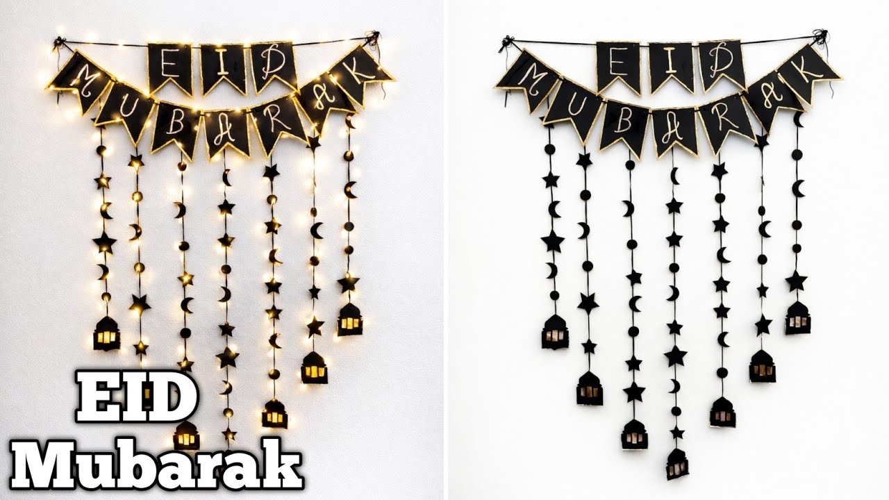 🌙Eid Decoration ideas for home/Diy Eid Decoration/Eid Decoration  ideas