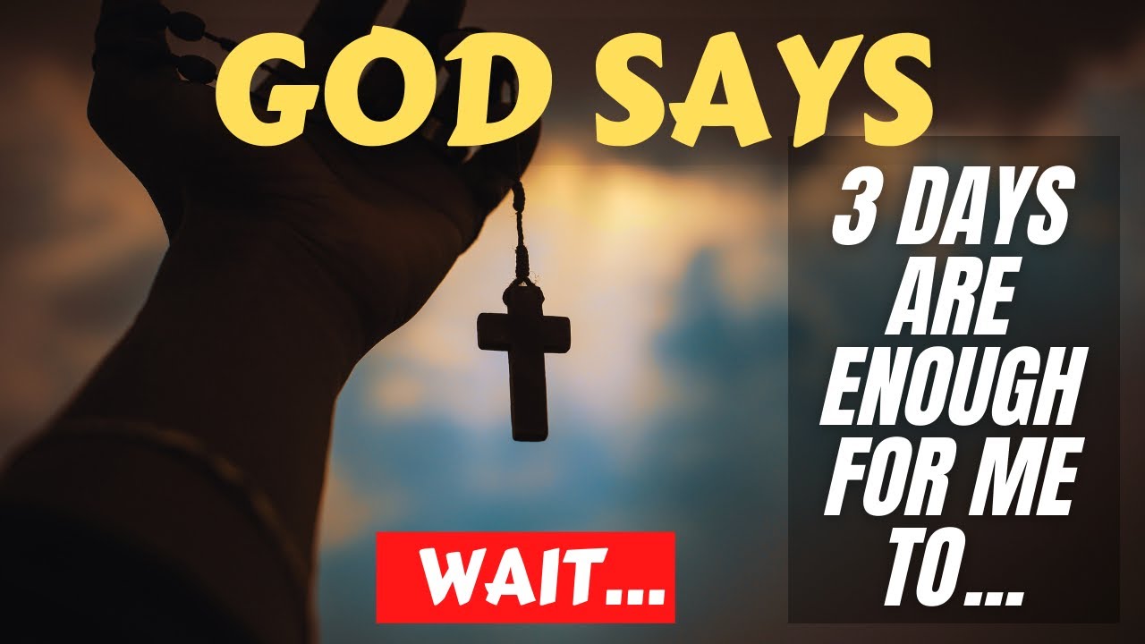 Urgent Message From God💌God's Message For You And Me Today 💌Don't Ignore God