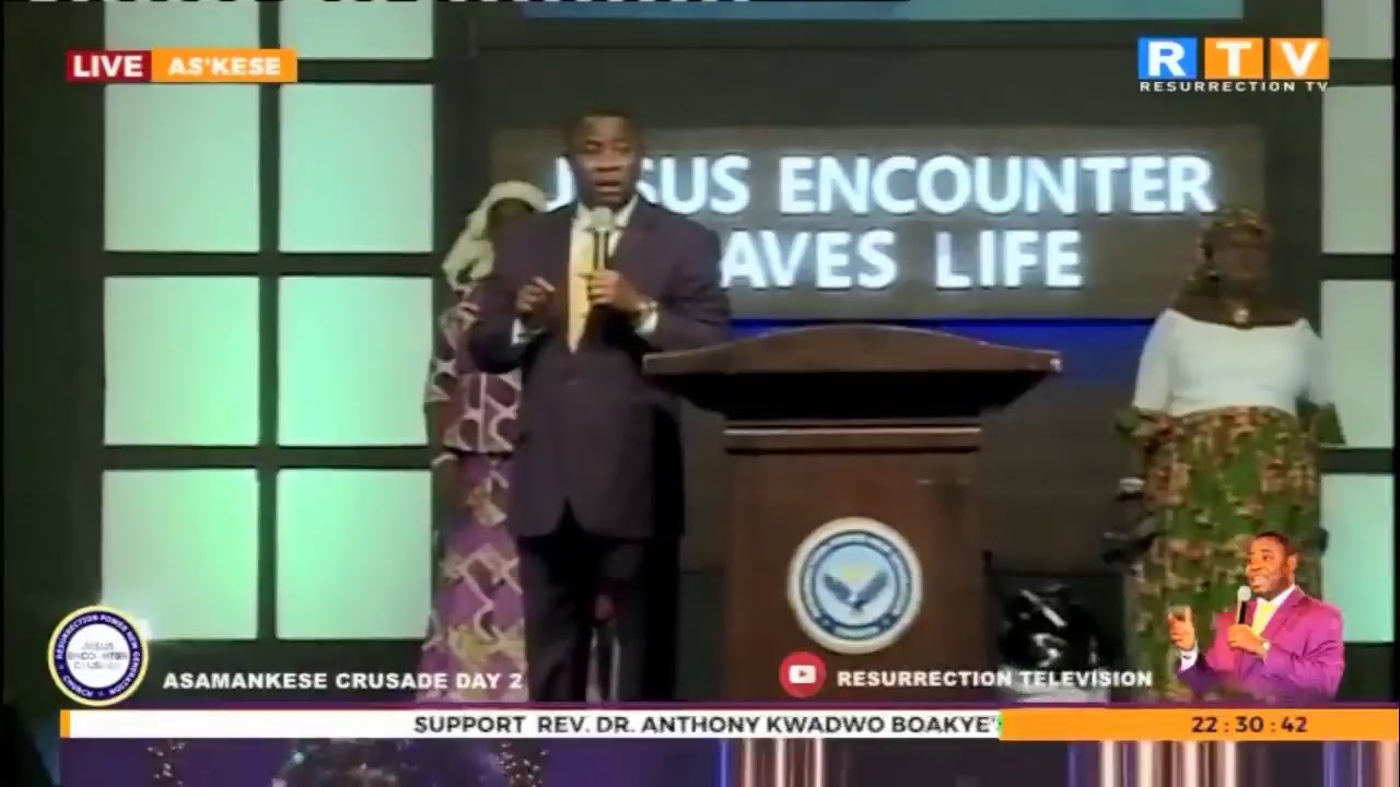 #ASAMANKESE CRUSADE DAY 2 (24TH OCTOBER, 2018) PREACHING