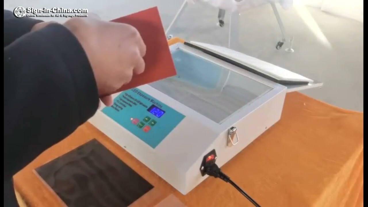 Making Polymer Plate Video for Pad Printing