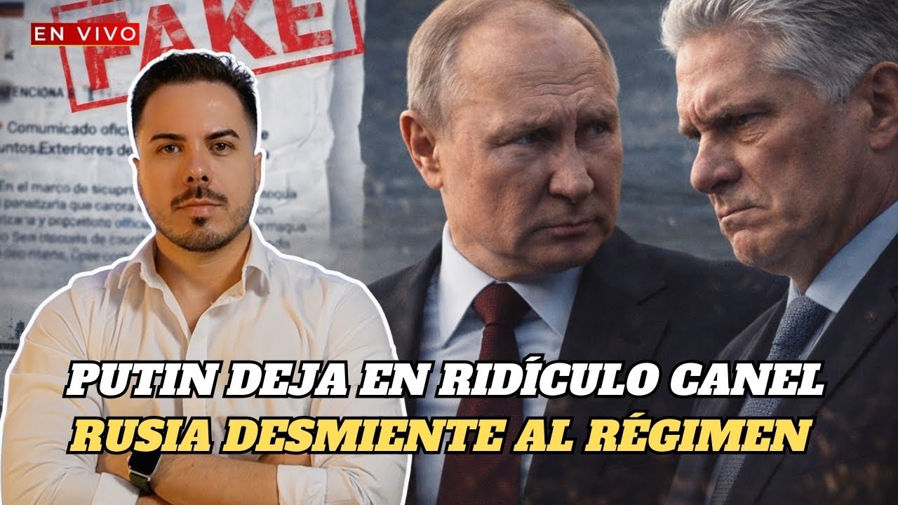 🔴Rusia desmiente al castrismo, Díaz-Canel queda en ridículo y La Habana colapsa por la basura