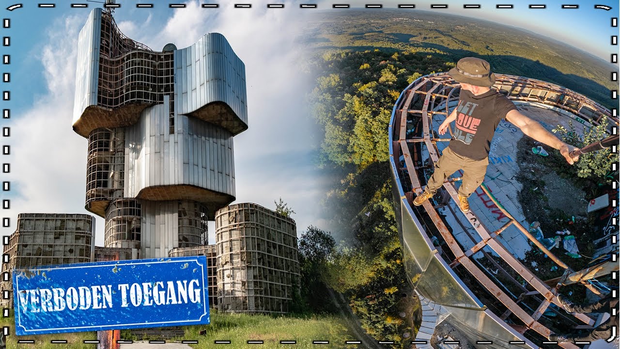 OUDE WW2 TOREN BEKLIMMEN.. (CAMPER ROADTRIP)