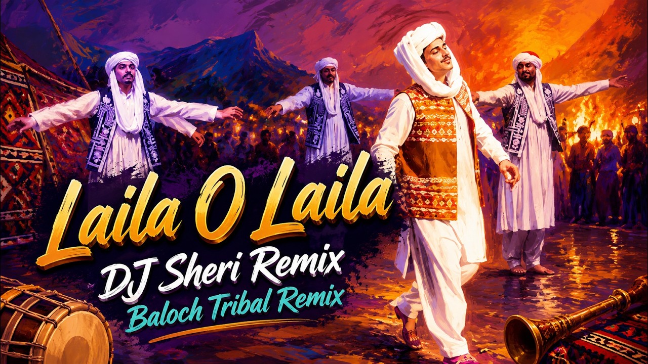Laila O Laila (Baloch Tribal Remix) | DJ Sheri Remix | Deep Bass Club Mix 2026 🔥