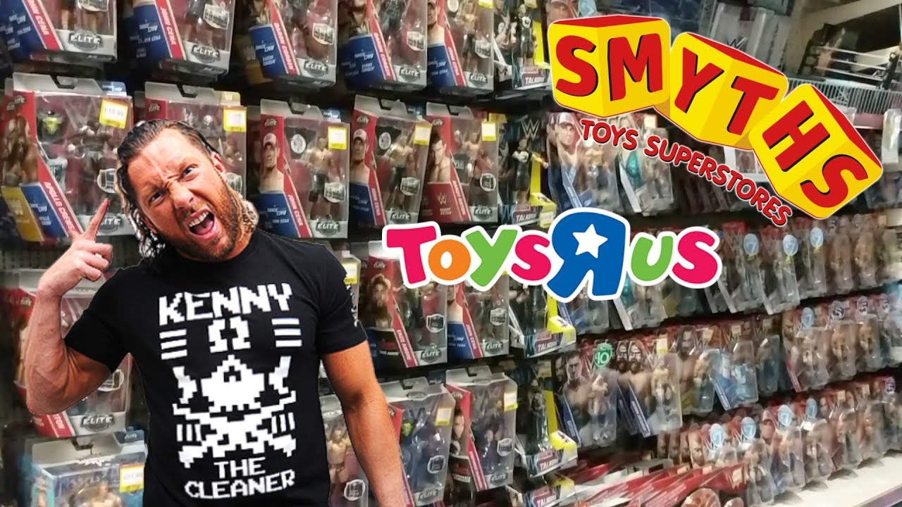 ЭПИЧЕСКАЯ ОХОТА ЗА ИГРУШКАМИ!!! | Elite 50 - Smyths & TRU | Веселый шопинг фигурок WWE Mattel Wre...