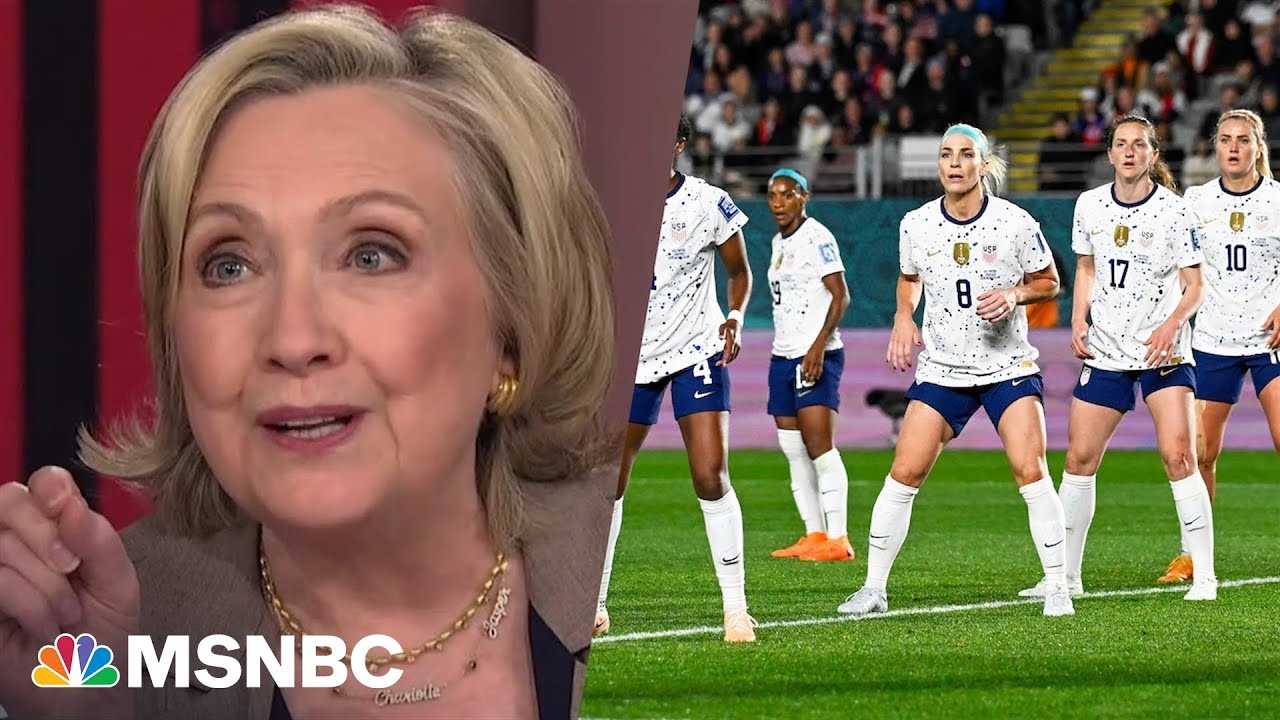 'It's rooting against America': Clinton on Trump bashing US women's soccer and American institutions