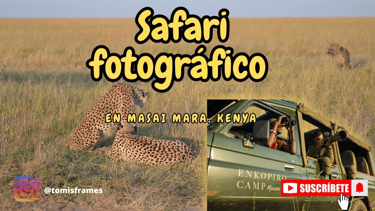 Safari fotográfico en Masai Mara, Kenya || Fotografía de fauna salvaje Ep. 17