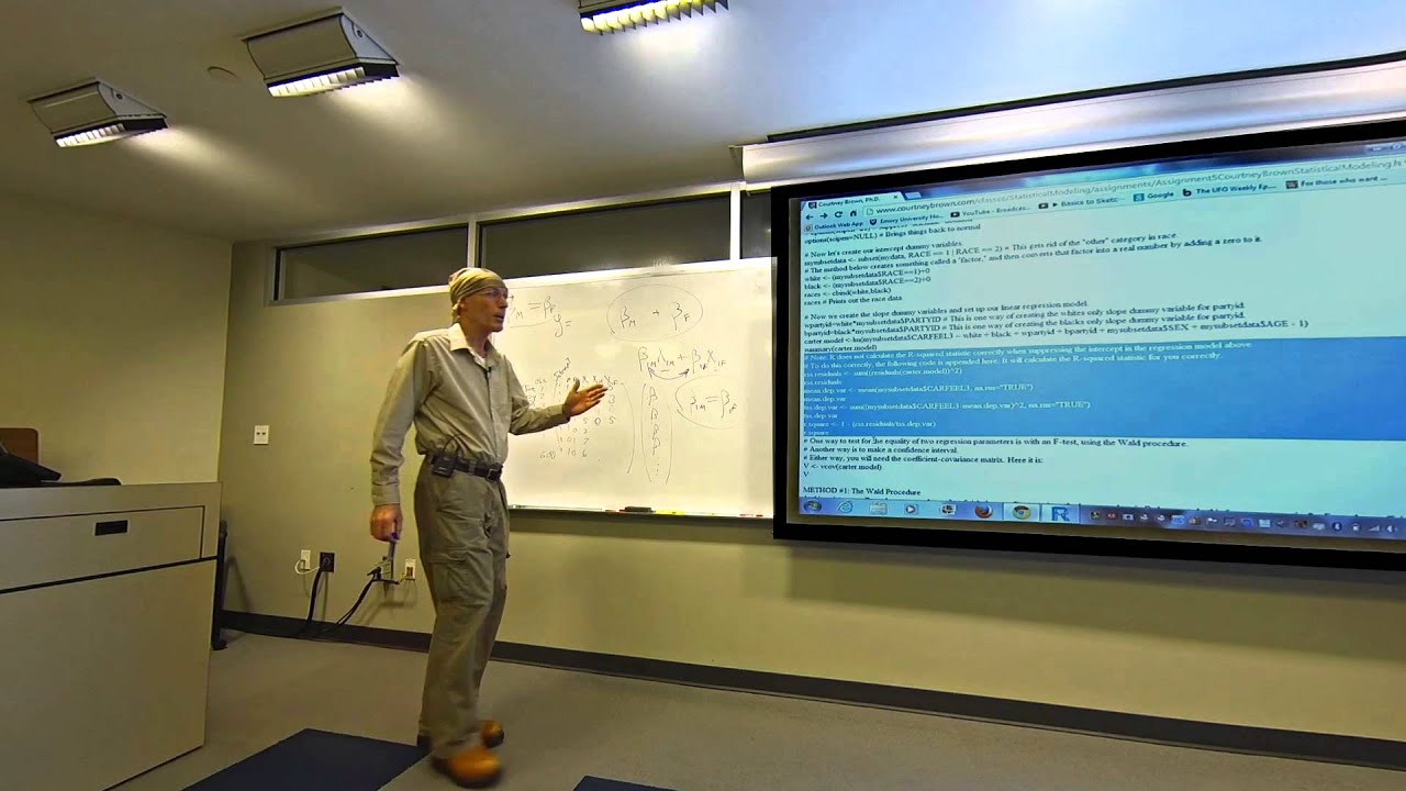 Statistics with R: Dummy Variables, Lesson 14 by Courtney Brown