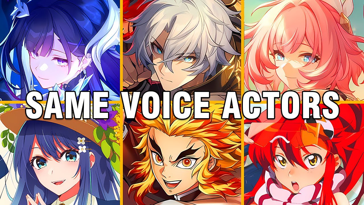 Honkai Star Rail All Amphoreus Characters Japanese Dub Voice Actors Seiyuu Same Anime Characters