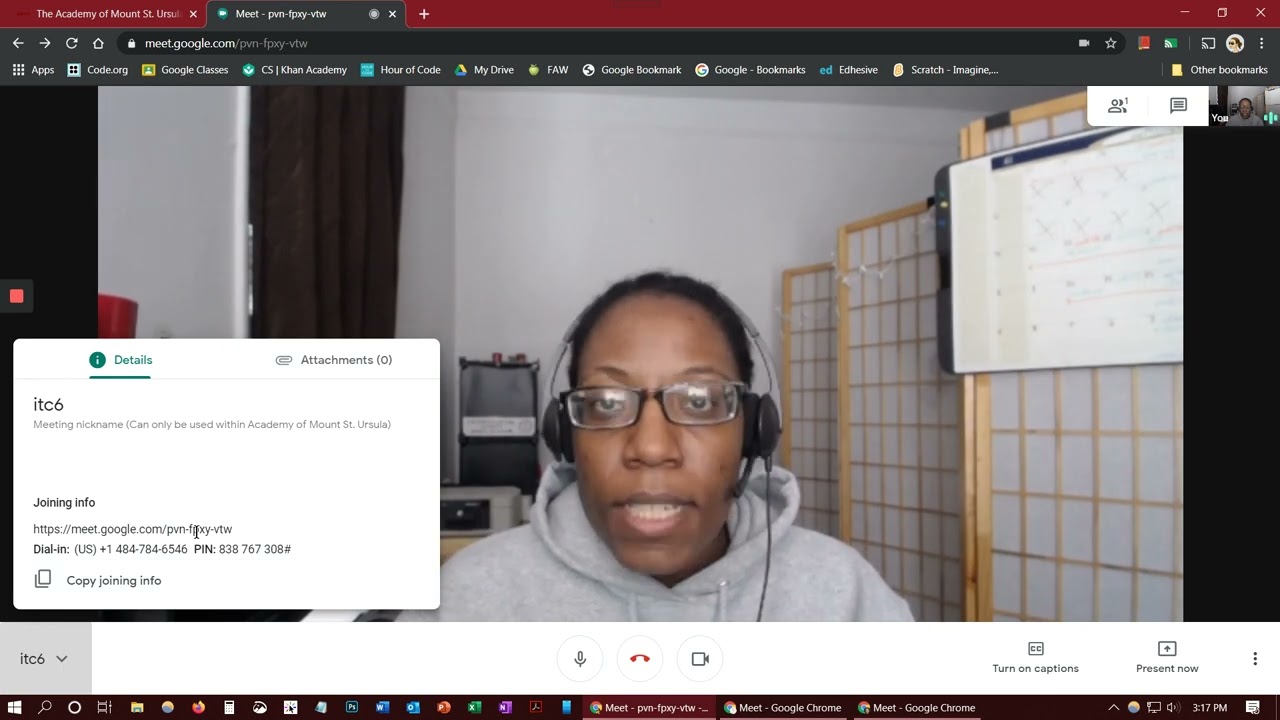 Google Hangouts Meet 101
