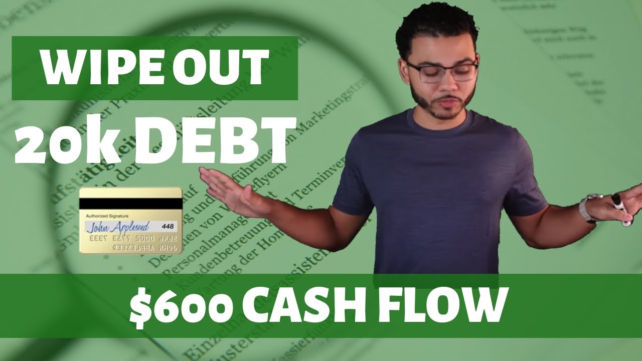 Wiping Out $20k Debt With $600 Cash Flow