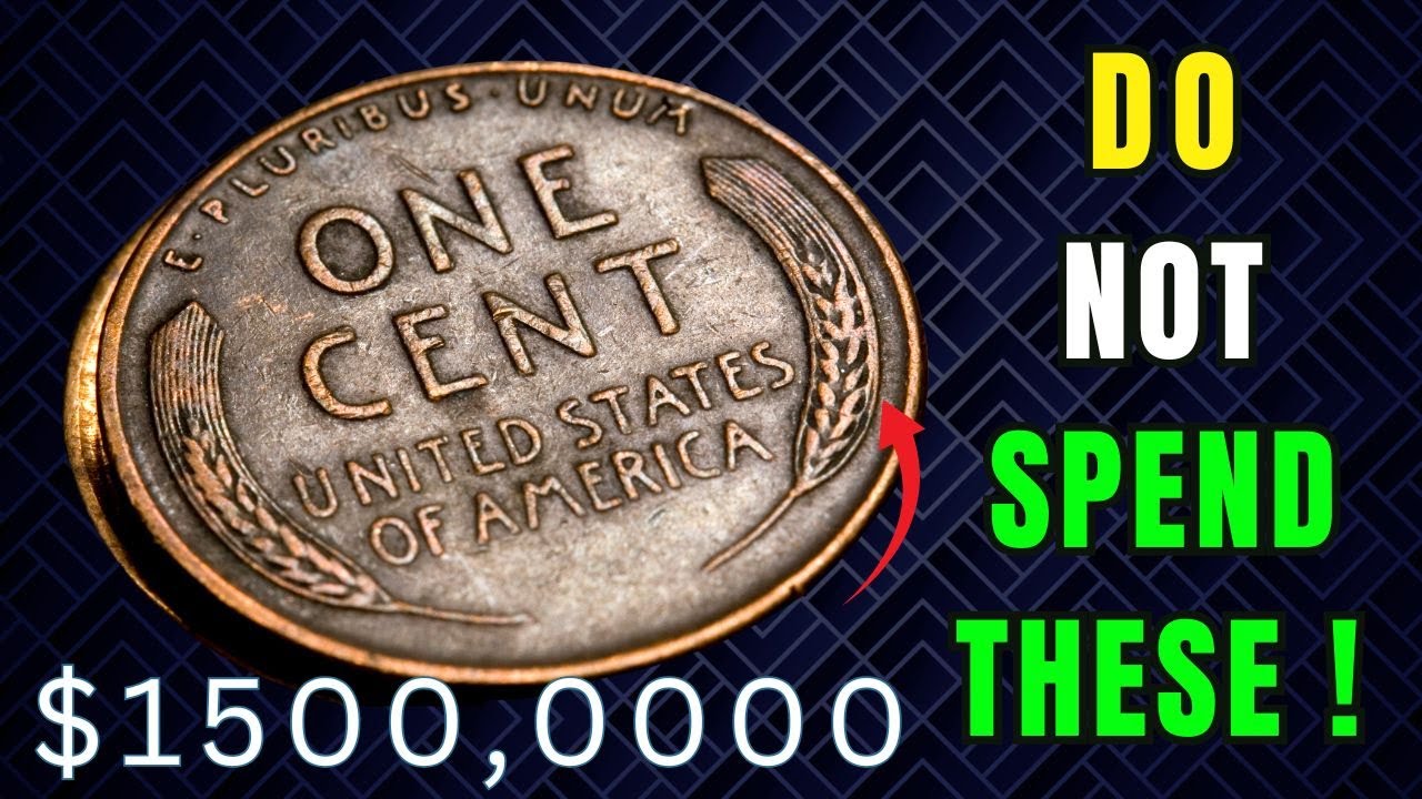 MOST EXPENSIVE RARE LINCOLN WHEAT PENNIES WORTH MILLIONS! CHECK YOUR CHANGE TODAY!