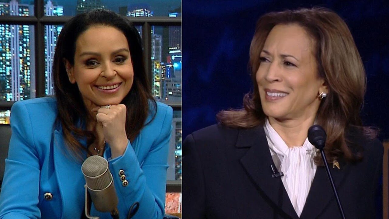 Rita Panahi mocks Kamala Harris’ weird ‘momala’ facial expressions