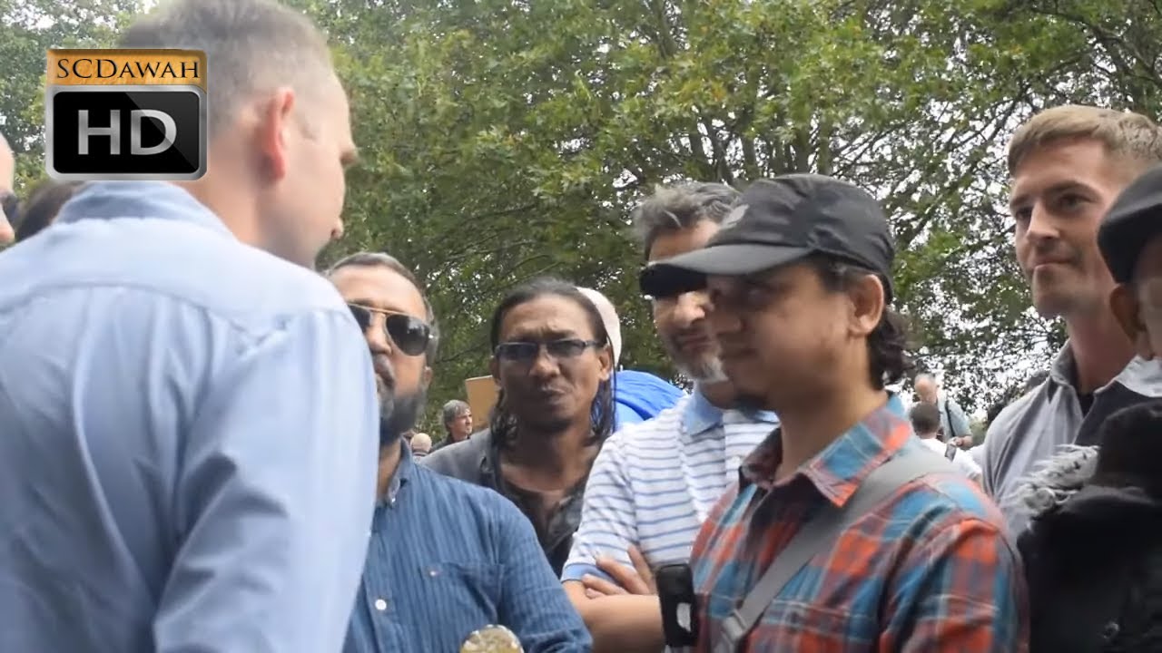 Denial till the End!!  Mansur Vs Christian | Speakers Corner | Hyde Park