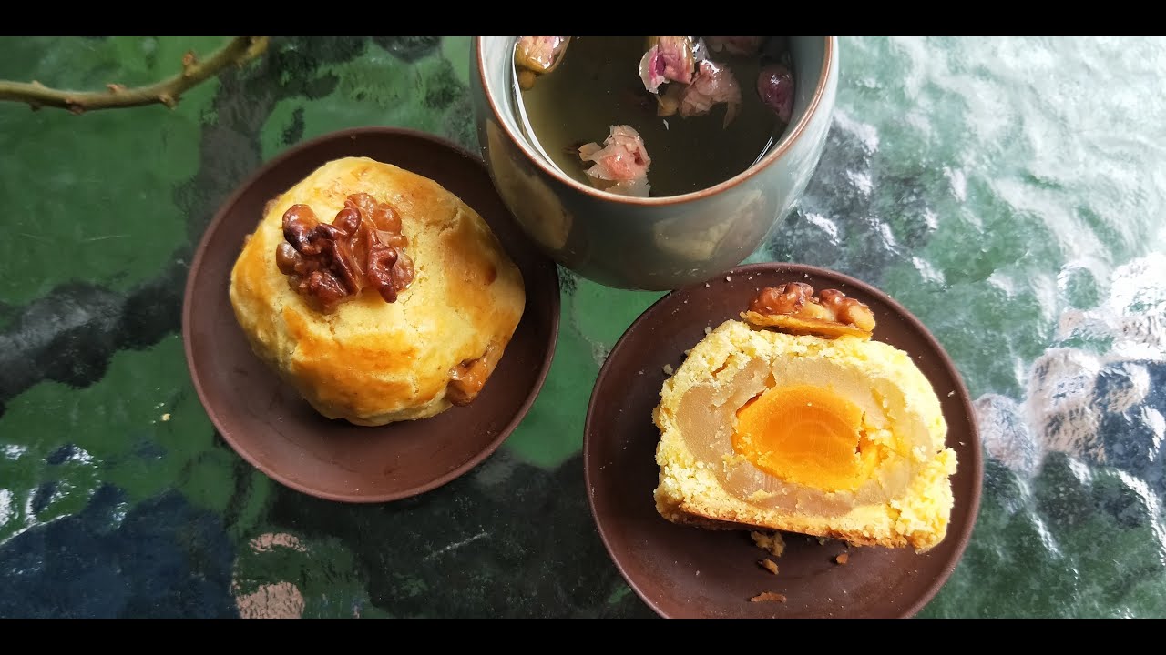 All You Need is Time: Shanghai Walnut Mooncake  Highly Addictive! 会烤饼干就会做的这款上海核桃酥月饼- 会吃上瘾的!