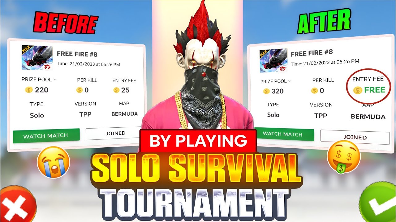 PLAYING 24 HOURS🤯 SOLO SURVIVAL TOURNAMENT 🔥 | HOW MUCH I EARN??🤔