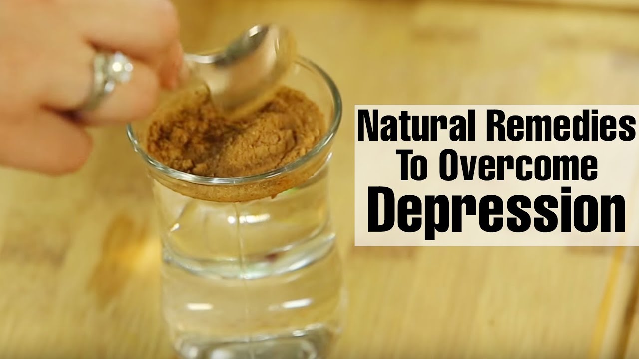 2 Simple Natural Remedies To TREAT SIGNS OF DEPRESSION