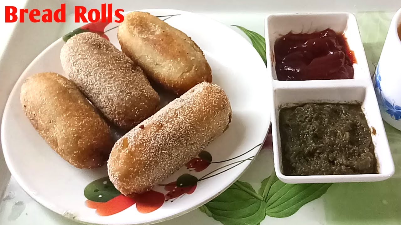 ब्रेड रोल्स || BREAD ROLLS | घर में ही बनायें स्वादिष्ट ब्रेड रोल्स मिनटों में | #breadroll #snacks