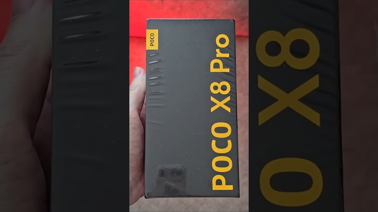 Распаковал POCO X8 PRO и офигел 😱